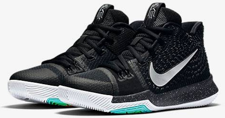 (JR) Nike Kyrie 3 'Hielo Negro' 859466-018 Buy (JR) Nike Kyrie 3 'Hielo Negro' 859466-018