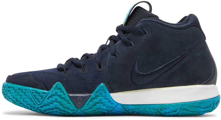 (JR) Nike Kyrie 4 'Obsidian' Lelaki Kasut Sukan AA2897-401 Lookbook (JR) Nike Kyrie 4 'Obsidian' Lelaki Kasut Sukan AA2897-401