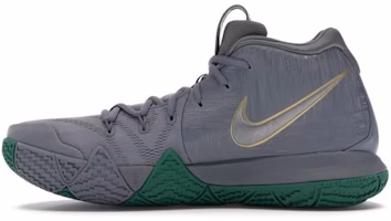 (Youth) Nike Kyrie 4 City Of Guardians Boston Celtics Color Way Shoes Grey/Green AA2987-001 (Youth) Nike Kyrie 4 City Of Guardians Boston Celtics Color Way Shoes Grey/Green AA2987-001