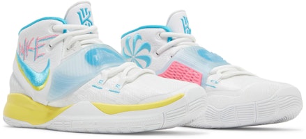 (JR) Nike Kyrie 6 'Graffiti Neon' BQ5599-101 Cheap (JR) Nike Kyrie 6 'Graffiti Neon' BQ5599-101
