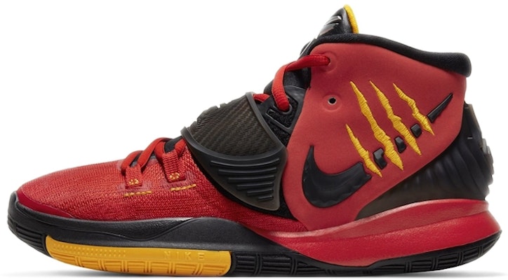 (JR) Nike Kyrie 6 'Merah Hitam Kuning' CW3042-600 Buy (JR) Nike Kyrie 6 'Merah Hitam Kuning' CW3042-600