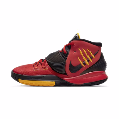 (Youth) Nike Kyrie 6 'Red Black Yellow'