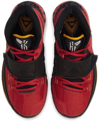 (JR) Nike Kyrie 6 'Merah Hitam Kuning' CW3042-600 Purchase (JR) Nike Kyrie 6 'Merah Hitam Kuning' CW3042-600