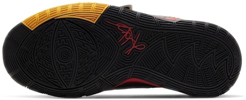 (JR) 耐克Kyrie 6'红黑黄' CW3042-600 Details for (JR) 耐克Kyrie 6'红黑黄' CW3042-600