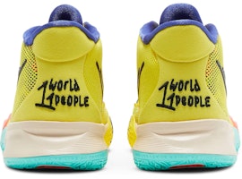 大童 Nike Kyrie 7 歐文7 “1 World 1 People” 和平與愛 實戰 防滑 中幫 籃球鞋 黃色 Details for 大童 Nike Kyrie 7 歐文7 “1 World 1 People” 和平與愛 實戰 防滑 中幫 籃球鞋 黃色