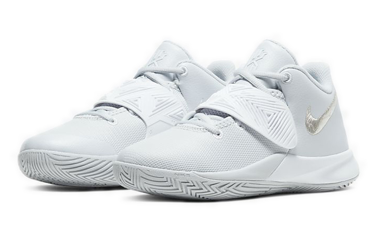 Lookbook (JR) Nike Kyrie Flytrap 3 'Putih Emas' BQ5620-007