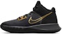 (JR) Nike Kyrie Flytrap 4 'Hitam Emas Metalik' CT5537-005