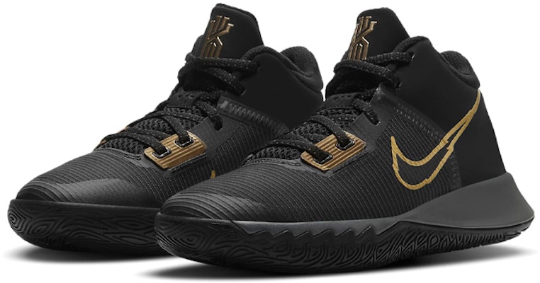 (JR) Nike Kyrie Flytrap 4 'Hitam Emas Metalik' CT5537-005 Lookbook (JR) Nike Kyrie Flytrap 4 'Hitam Emas Metalik' CT5537-005