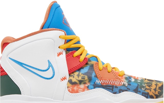 大童 Nike Kyrie 8 Infinity 歐文8 中幫 實戰籃球鞋 米橙藍 Order 大童 Nike Kyrie 8 Infinity 歐文8 中幫 實戰籃球鞋 米橙藍