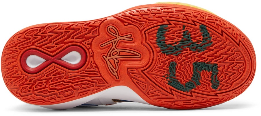 大童 Nike Kyrie 8 Infinity 歐文8 中幫 實戰籃球鞋 米橙藍 Shop 大童 Nike Kyrie 8 Infinity 歐文8 中幫 實戰籃球鞋 米橙藍