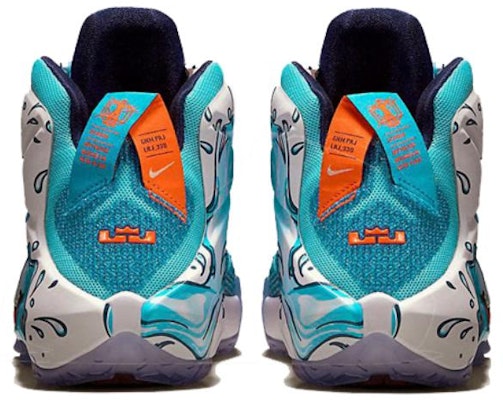 (JR) Nike LeBron 12 'Buckets' Sneakers 685181-401 Shop (JR) Nike LeBron 12 'Buckets' Sneakers 685181-401