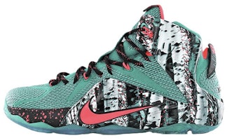 (Youth) Nike LeBron 12 'Green' 685181-303 (Youth) Nike LeBron 12 'Green' 685181-303