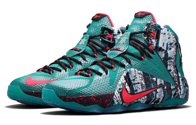 Order (JR) 耐克勒布朗12代'绿色' 685181-303