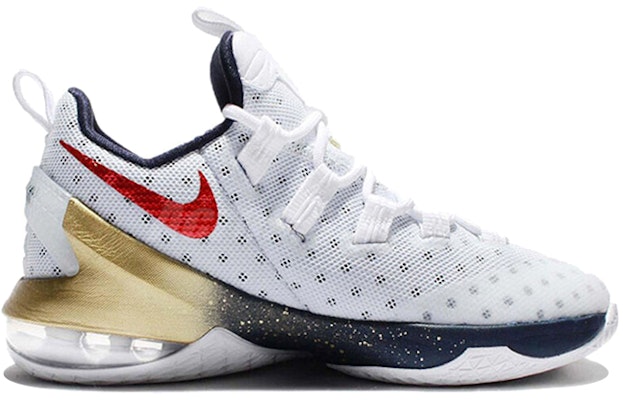 (Youth) Nike Lebron 13 Low 13 'White Red' 834347-164 Order (Youth) Nike Lebron 13 Low 13 'White Red' 834347-164