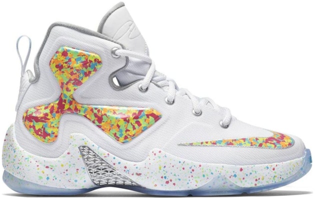 (JR) 耐克 LeBron 13 QS '水果麦片' 846222-100 Order (JR) 耐克 LeBron 13 QS '水果麦片' 846222-100