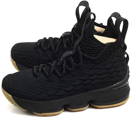 (Youth) Nike LeBron 15 'Black Gum' 922811-001 Lookbook (Youth) Nike LeBron 15 'Black Gum' 922811-001