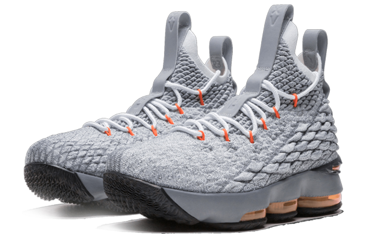 Order (JR) レブロン15 グレーオレンジ 922811-080