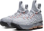 Order (JR) Nike LeBron 15 'Kelabu Jingga' 922811-080