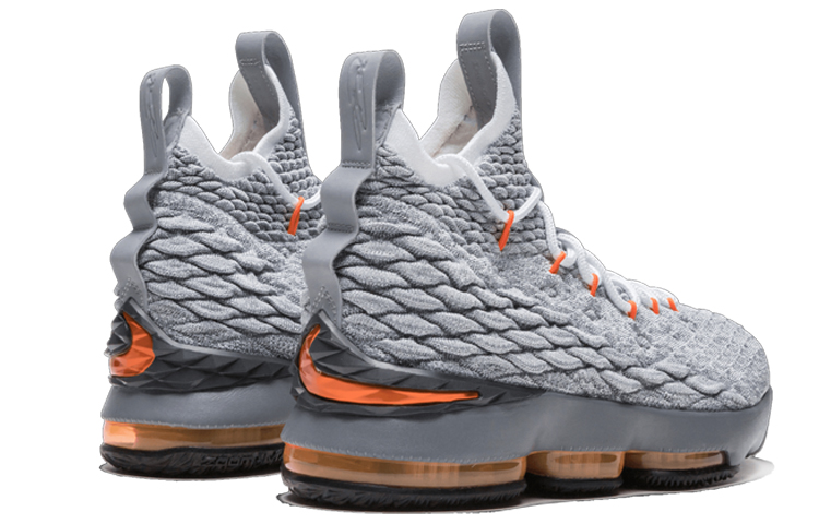 Lookbook (JR) レブロン15 グレーオレンジ 922811-080