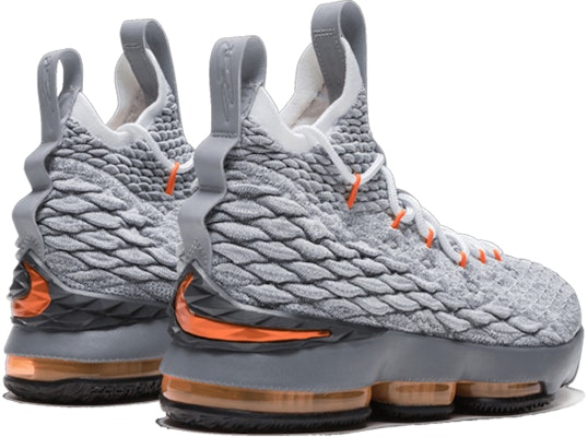 (Youth) Nike LeBron 15 'Grey Orange' 922811-080 Lookbook (Youth) Nike LeBron 15 'Grey Orange' 922811-080