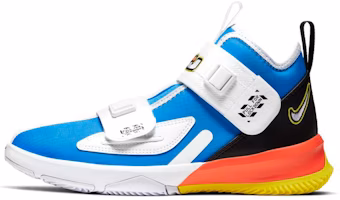 (Youth) Nike LeBron Soldier 13 'Light Photo Blue Crimson' AR7585-401 (Youth) Nike LeBron Soldier 13 'Light Photo Blue Crimson' AR7585-401