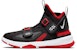 (JR) Nike LeBron Soldier 13 Flyease 'Bred' Lelaki Hitam Merah CJ1317-003