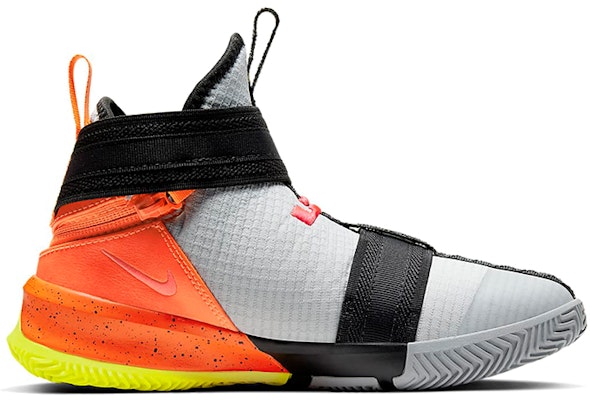 (Youth) Nike LeBron Soldier 13 Flyease 'Light Smoke Grey Crimson' CJ1317-066 Order (Youth) Nike LeBron Soldier 13 Flyease 'Light Smoke Grey Crimson' CJ1317-066