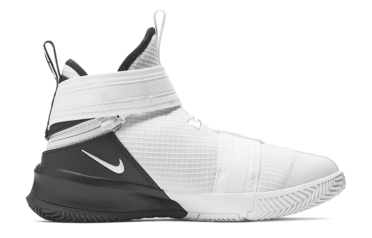 Order (JR) Nike LeBron Soldier 13 Flyease ''Weiß Schwarz'' CJ1317-100