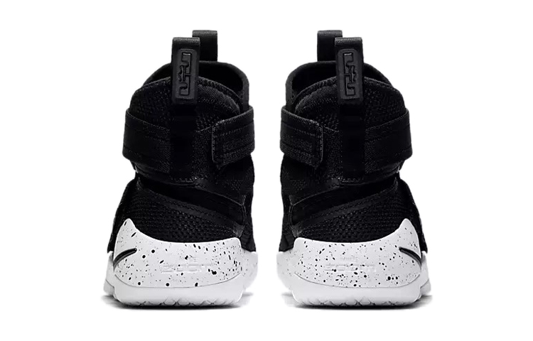 Lookbook GS大童 Nike LeBron Soldier XI 魔術貼 黑白 實戰籃球鞋