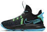 Buy (JR) Nike LeBron Witness 5 ''Noir Bleu Clair Fury'' CT4629-004