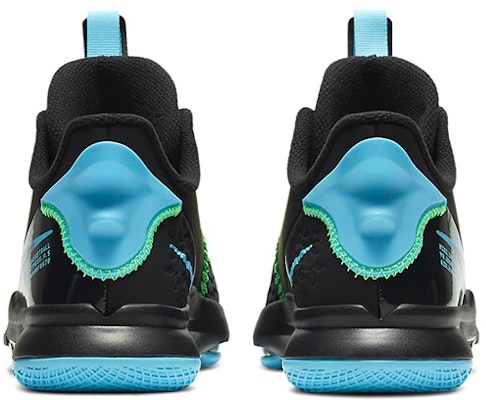 (Youth) Nike LeBron Witness 5 'Black Light Blue Fury' CT4629-004 Purchase (Youth) Nike LeBron Witness 5 'Black Light Blue Fury' CT4629-004