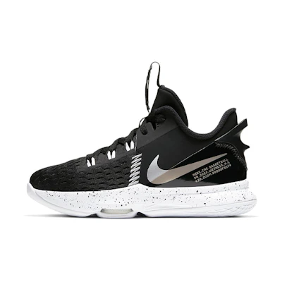 (Youth) Nike LeBron Witness 5 'Black Metallic Silver'