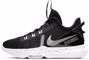 (Youth) Nike LeBron Witness 5 'Black Metallic Silver' CT4629-001 (Youth) Nike LeBron Witness 5 'Black Metallic Silver' CT4629-001