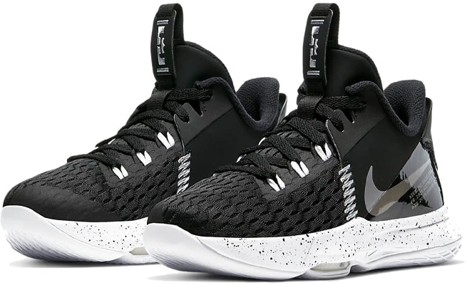 (Youth) Nike LeBron Witness 5 'Black Metallic Silver' CT4629-001 Lookbook (Youth) Nike LeBron Witness 5 'Black Metallic Silver' CT4629-001