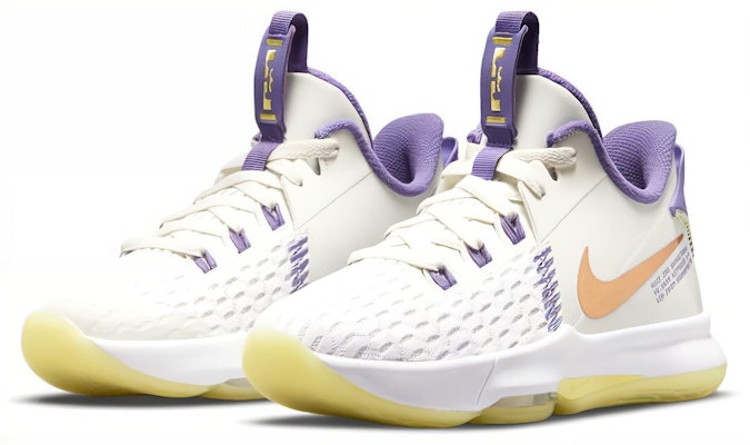 (JR) Nike LeBron Witness 5 'Putih Zitron Terang' CT4629-102 Lookbook (JR) Nike LeBron Witness 5 'Putih Zitron Terang' CT4629-102