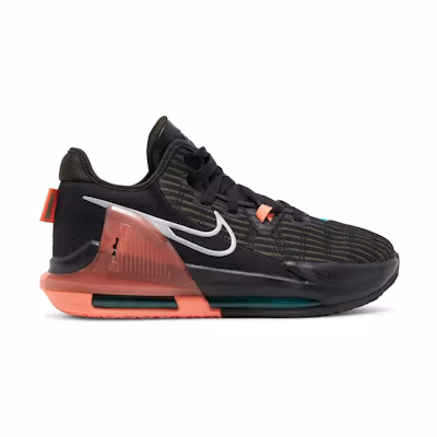 (Youth) Nike LeBron Witness 6 'Black Crimson Pulse'