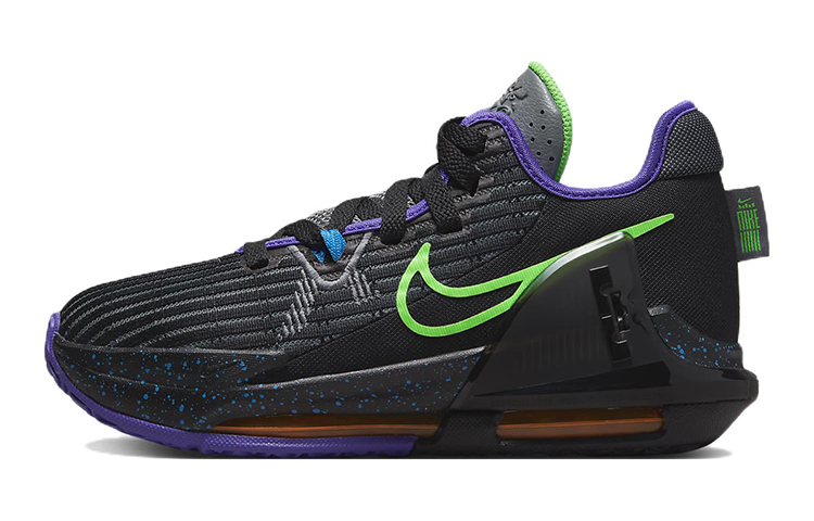 (Youth) Nike LeBron Witness 6 'Black Purple' DD0423-010