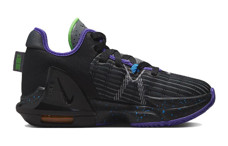 Order (JR) Nike LeBron Witness 6 ''Schwarz Lila'' DD0423-010