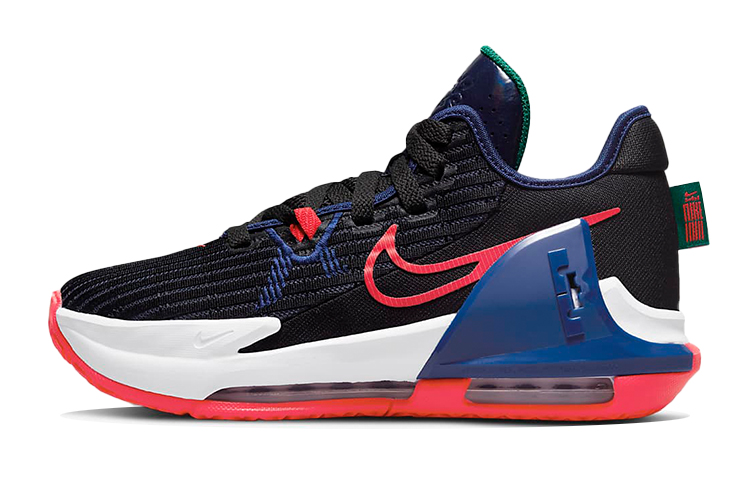 (Youth) Nike LeBron Witness 6 'Black Royal Siren Red' DD0423-005