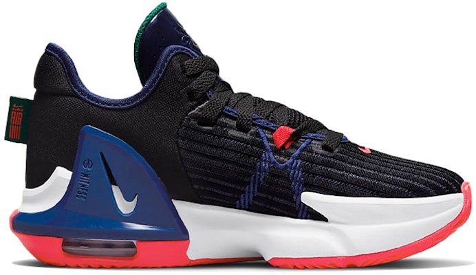 (Youth) Nike LeBron Witness 6 'Black Royal Siren Red' DD0423-005 Order (Youth) Nike LeBron Witness 6 'Black Royal Siren Red' DD0423-005