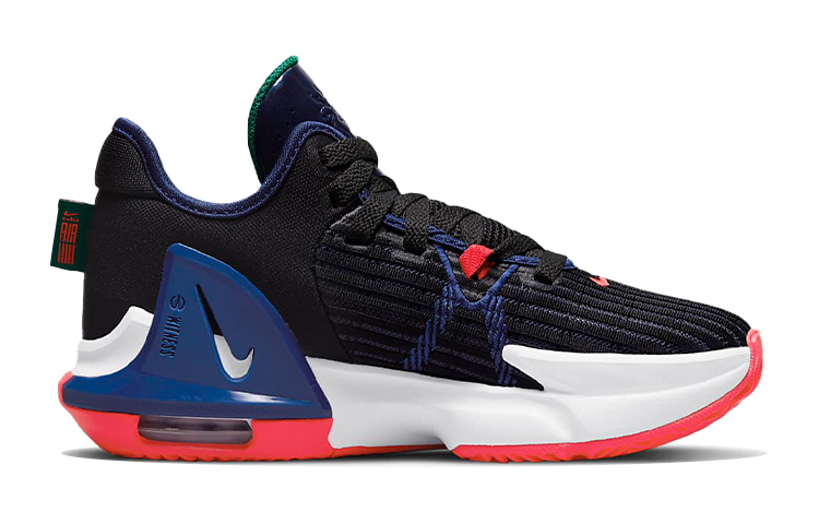 Order (JR) Nike LeBron Witness 6 ''Zwart Royal Siren Rood'' DD0423-005