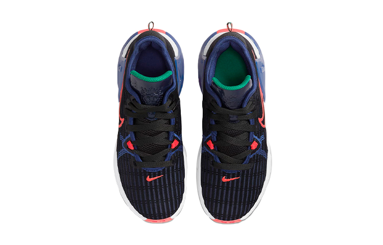 Shop (JR) Nike LeBron Witness 6 ''Zwart Royal Siren Rood'' DD0423-005