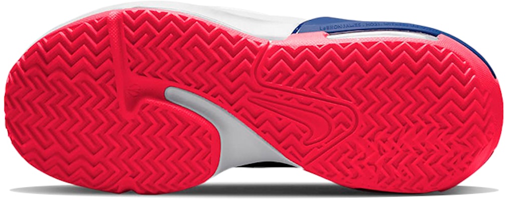 (Youth) Nike LeBron Witness 6 'Black Royal Siren Red' DD0423-005 Details for (Youth) Nike LeBron Witness 6 'Black Royal Siren Red' DD0423-005
