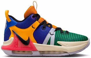(Youth) Nike LeBron Witness 7 'Multi-Color' FQ8170-585 (Youth) Nike LeBron Witness 7 'Multi-Color' FQ8170-585