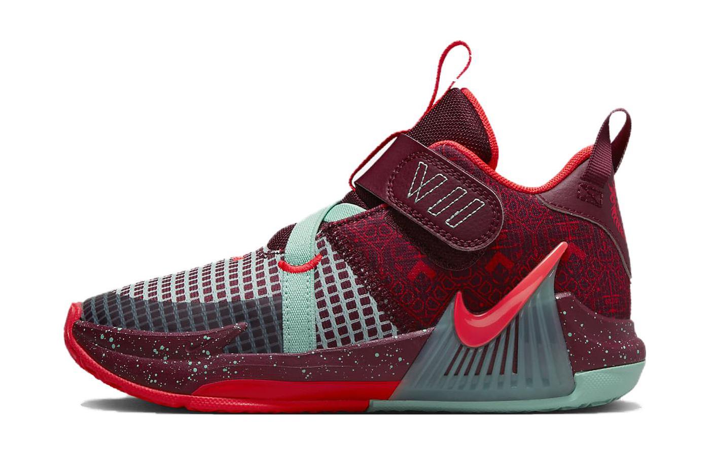 (Youth) Nike LeBron Witness 7 SE 'Team Red Jade' FB8986-600