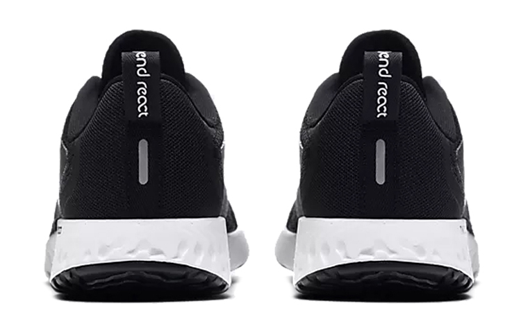 Shop Nike Legend React 1 低筒 跑步鞋 GS 黑白