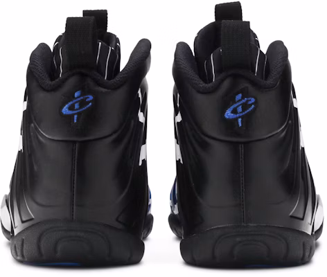 Nike Foamposite One 噴泡 中筒 復古籃球鞋 GS 黑藍 Details for Nike Foamposite One 噴泡 中筒 復古籃球鞋 GS 黑藍