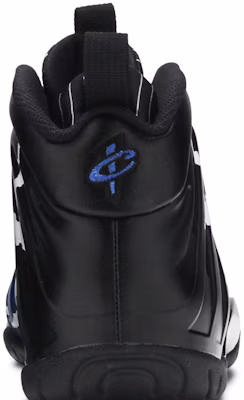 Nike Foamposite One 噴泡 中筒 復古籃球鞋 GS 黑藍 Sizing Nike Foamposite One 噴泡 中筒 復古籃球鞋 GS 黑藍