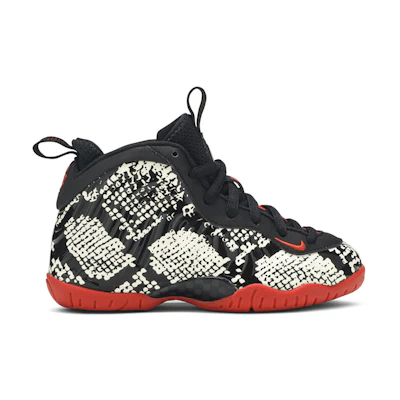 (Youth) Nike Little Posite One 'Albino Snakeskin'