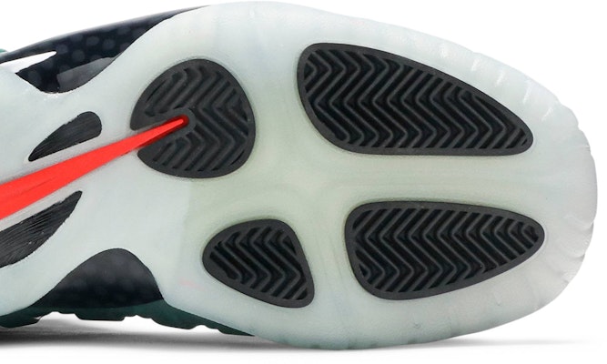 Nike Foamposite One 去釣魚 防滑輕便 中筒 復古籃球鞋 GS 黑綠 Purchase Nike Foamposite One 去釣魚 防滑輕便 中筒 復古籃球鞋 GS 黑綠